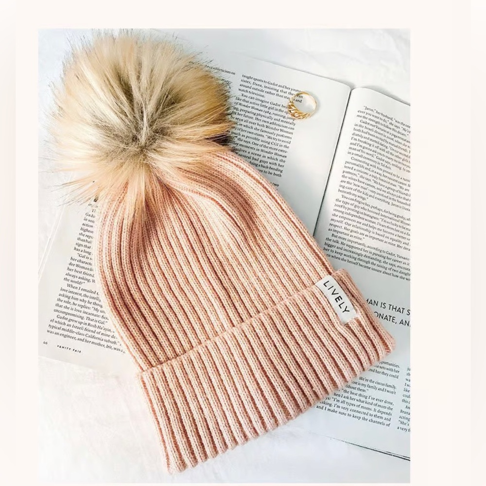 Lively It Girl Pom Beanie